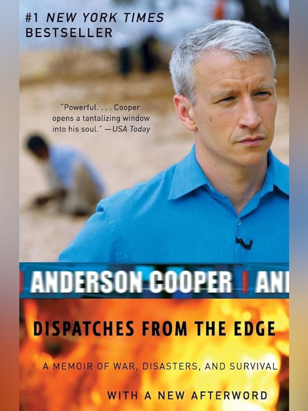 SIGNED Dispatches From The Edge by Anderson Cooper
